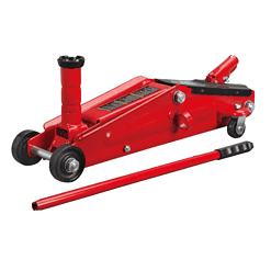 Big Red 3 Ton Hydraulic Trolley Service/Floor Jack with Extra Saddle, Fits SUVs and Trucks, Red, W8306