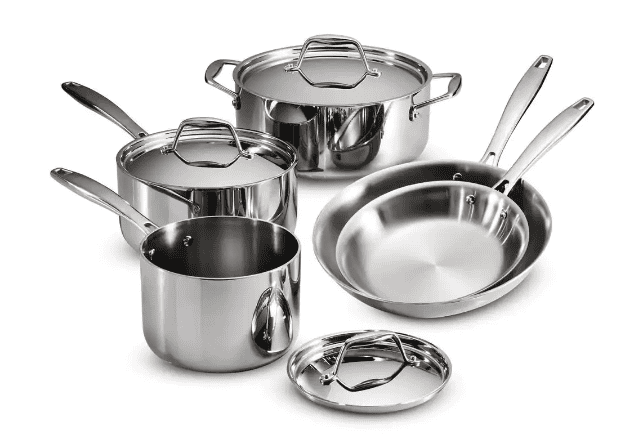 Tramontina Gourmet Tri-Ply Clad Stainless Steel Cookware - Thumbnail 2