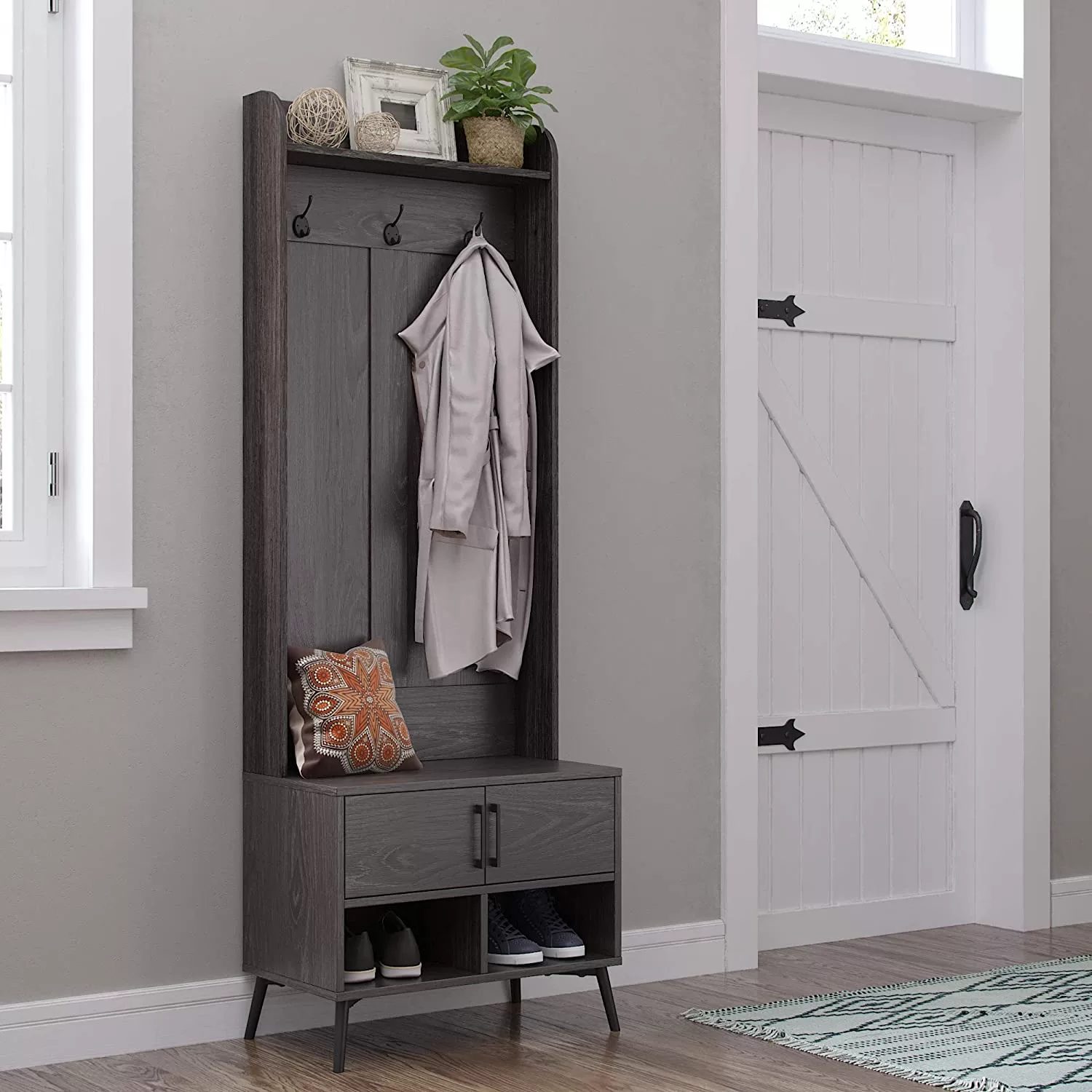 RiverRidge Home Woodbury Coat Stand - Thumbnail 4
