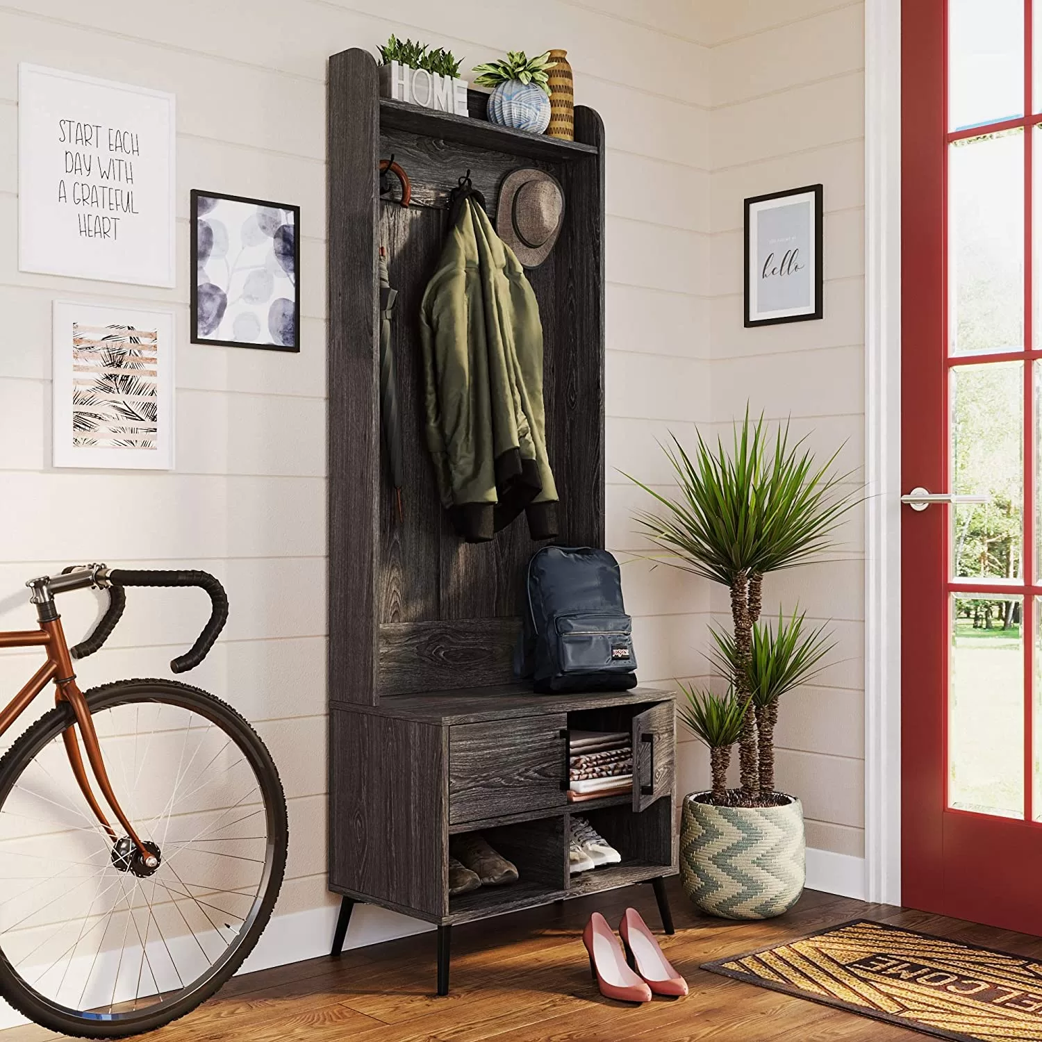 RiverRidge Home Woodbury Coat Stand - Thumbnail 5