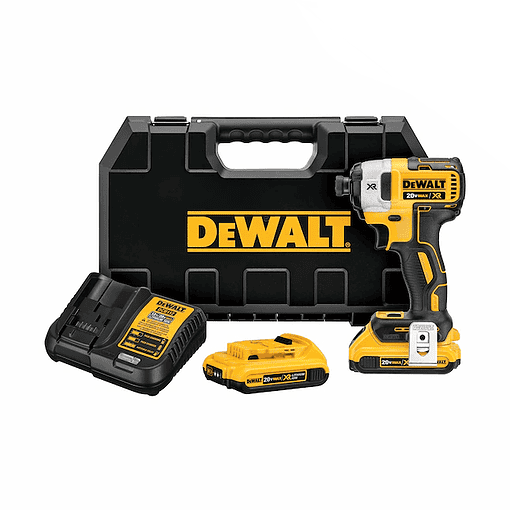 DEWALT DCF887D2 XR 20-volt Max Variable Speed Brushless Cordless Impact Driver (2-Batteries Included)