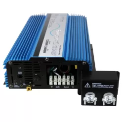 AIMS POWER PWRIX2000SUL 2,000-Watt Pure Sine Inverter with Automatic Transfer Switch 12-Volt DC to 120-Volt AC ETL Listed to UL 458