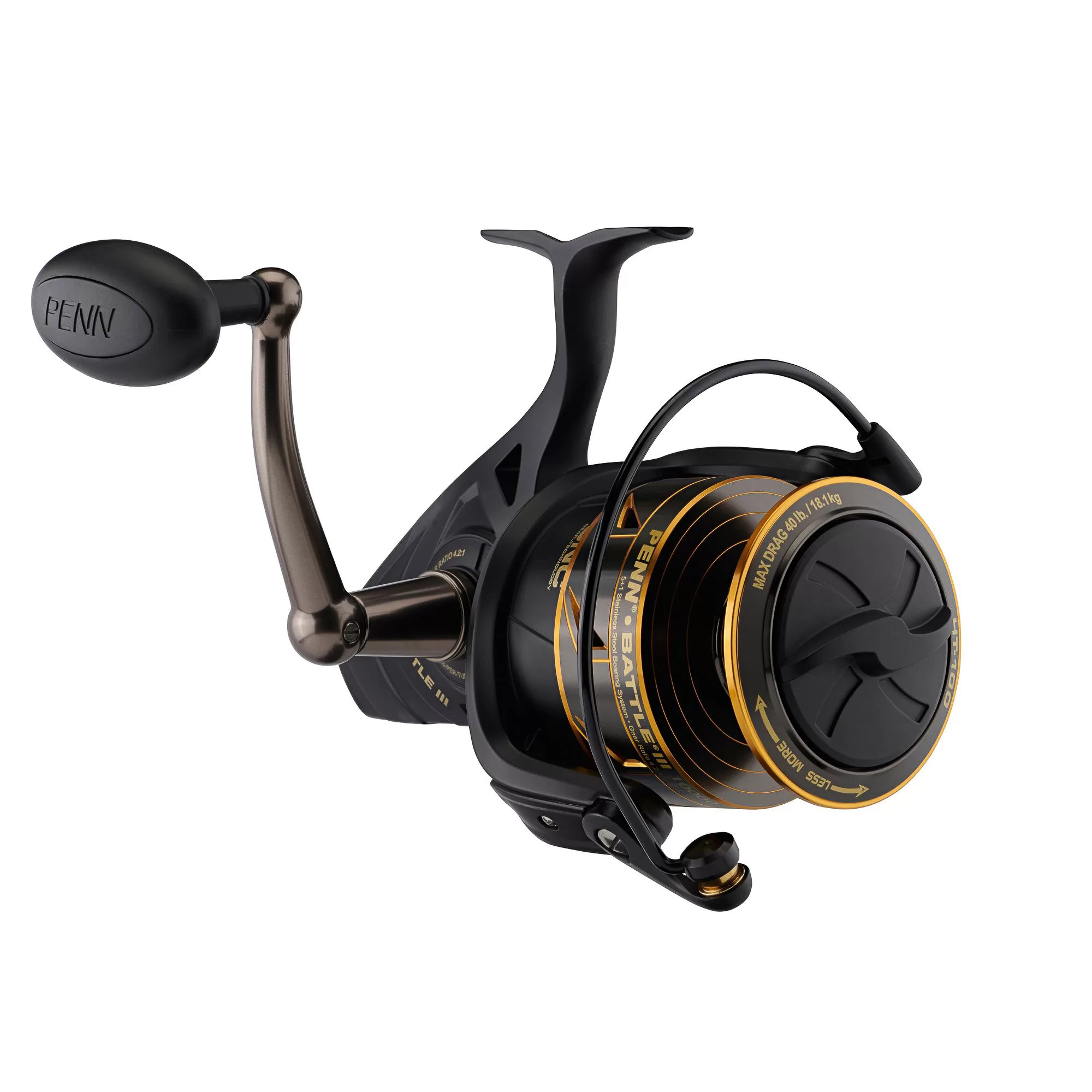PENN Battle III Spinning Nearshore/Offshore Fishing Reel, Size 10000 - MartDiscover.com PENN Battle III Spinning Nearshore/Offshore Fishing Reel, Size 10000 - MartDiscover.com
