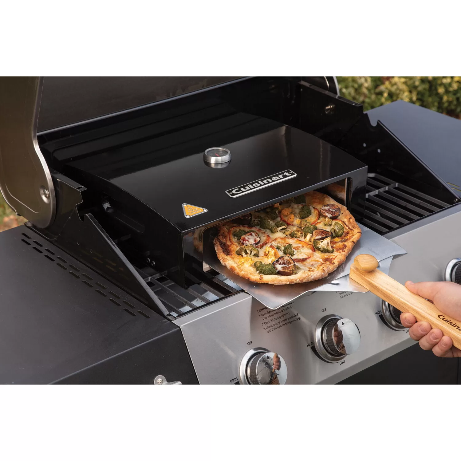 Cuisinart Grill Top Pizza Oven Kit - Thumbnail 5