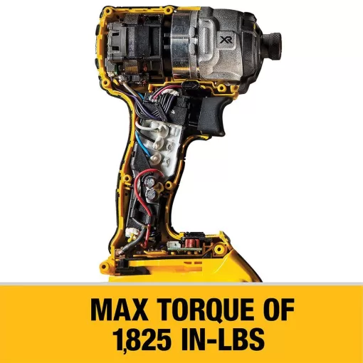 DEWALT DCF887M2 20V MAX XR Cordless Brushless 3-Speed 1/4 in. Impact Driver with (2) 20V 4.0Ah Batteries and Charger