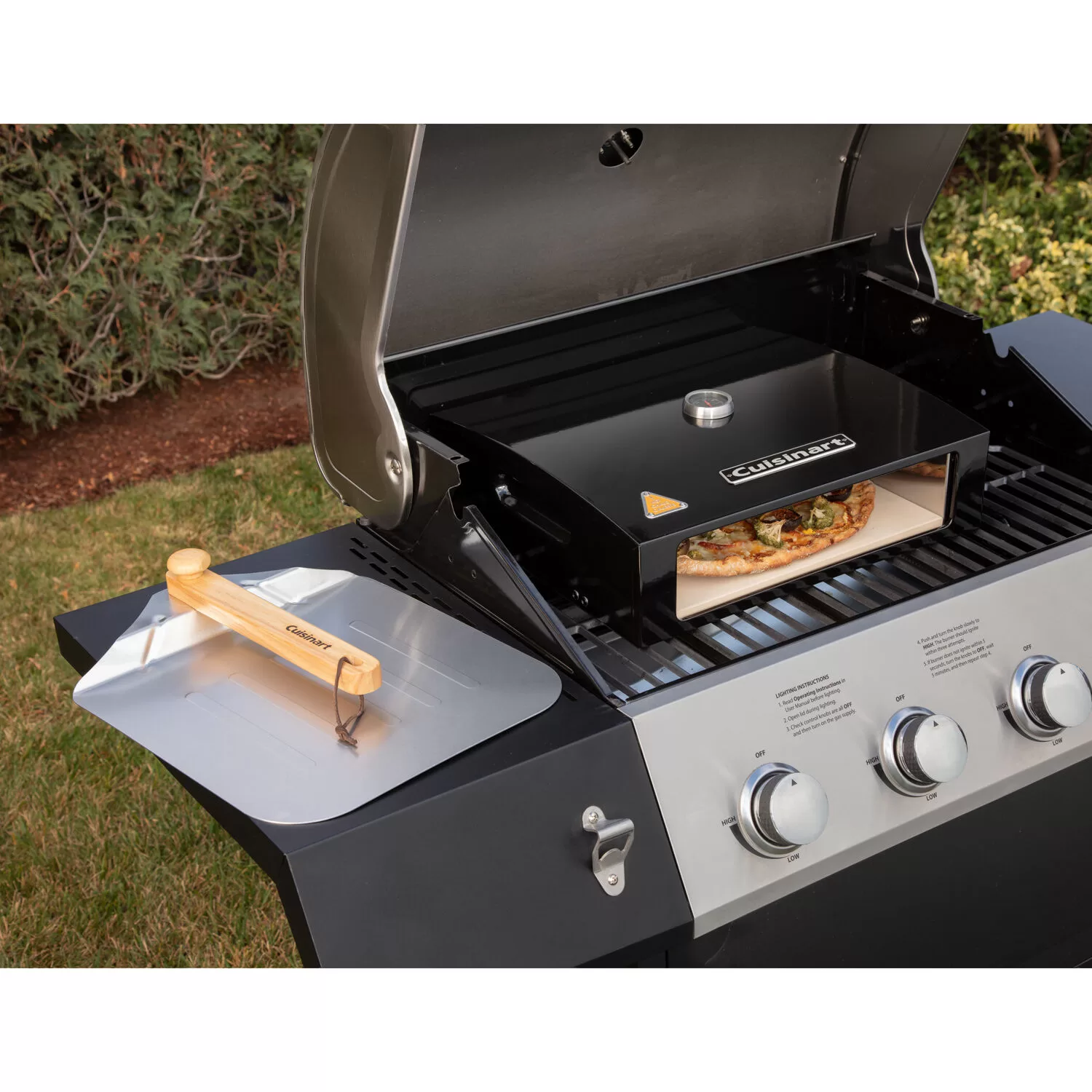 Cuisinart Grill Top Pizza Oven Kit - Thumbnail 4