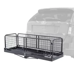 Elevate Outdoor CC-1223 Steel Cargo Carrier with Folding Sides