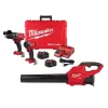 Milwaukee 3697-22-2724-20 M18 FUEL 18V Lithium-Ion Brushless Cordless Hammer Drill and Impact Driver Combo Kit (2-Tool) with M18 Blower