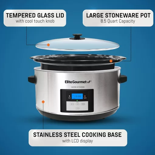 Elite Gourmet MST-900D Slow Cooker