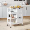 YITAHOME Kitchen Island Cart: Enhance Your Kitchen with Storage and Style