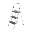 Gorilla Ladders GLS-3CS 3-Step Compact Steel Step Stool with 225 lb. Load Capacity Type II Duty Rating (8ft. Reach Height)