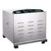 LEM 10-Tray Silver Food Dehydrator with Temperature Control
