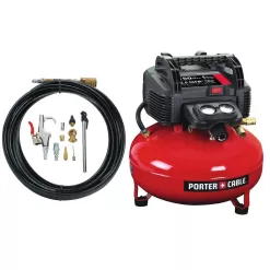 Porter-Cable C2002-WK 6 Gal. 150 PSI Portable Electric Air Compressor Kit