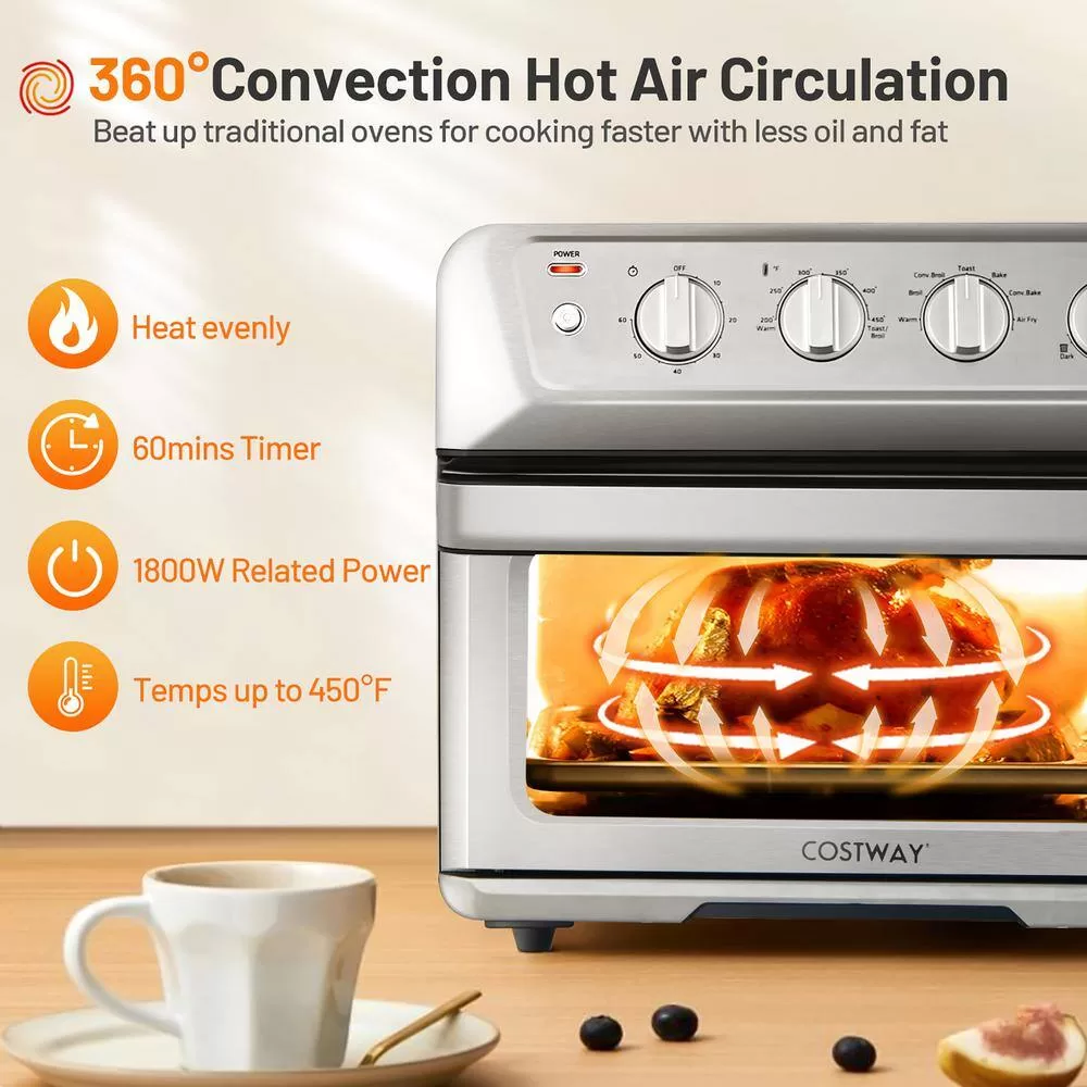 Costway Air Fryer Toaster Oven - Thumbnail 4