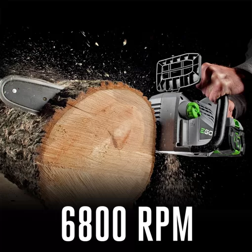 EGO POWER+ 56-volt 14-in Brushless Battery 2.5 Ah Chainsaw (Battery and Charger Included)