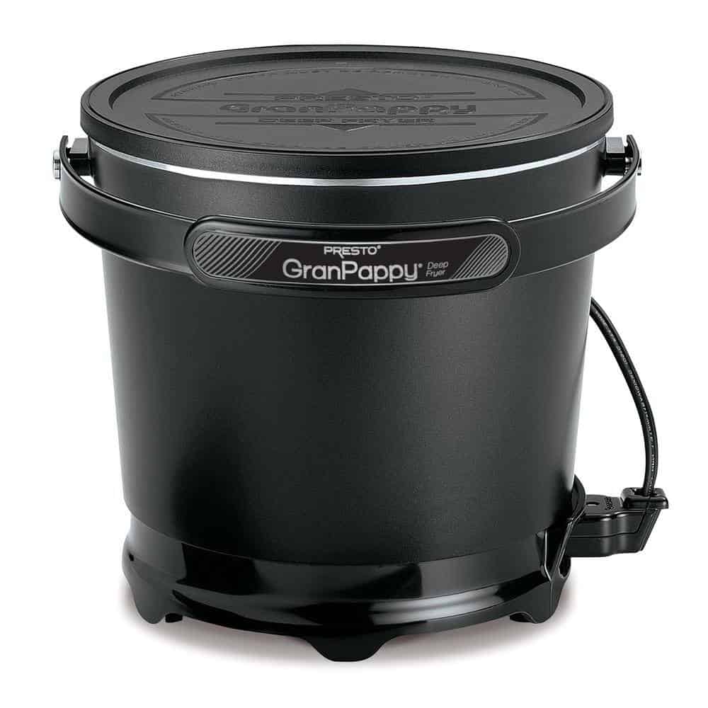 Presto 05411 1.5 Qt. Black GranPappy Deep Fryer - MartDiscover.com