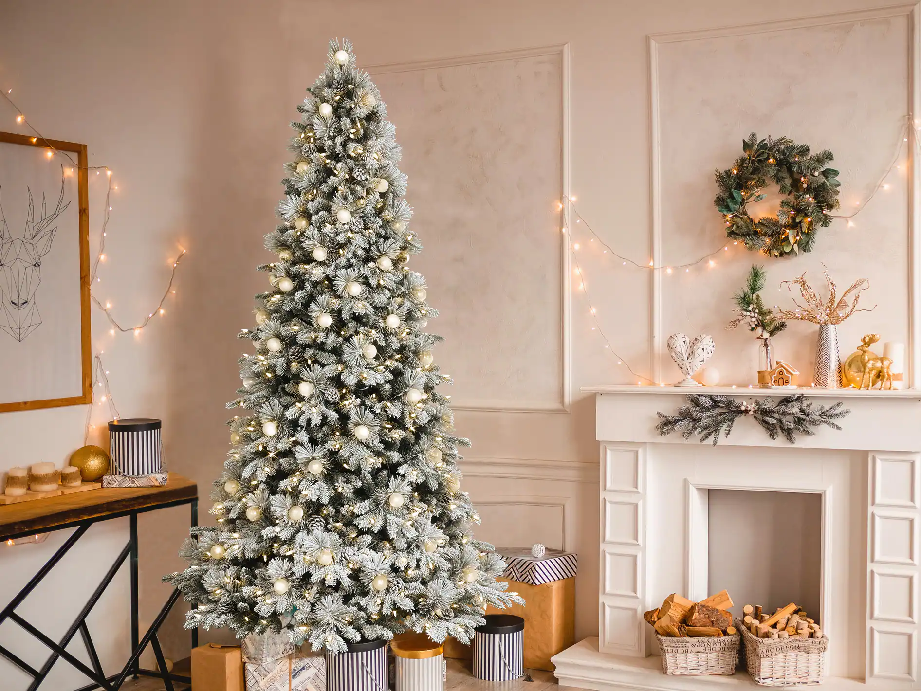 GE Candlewood Pine Christmas Tree - Thumbnail 3