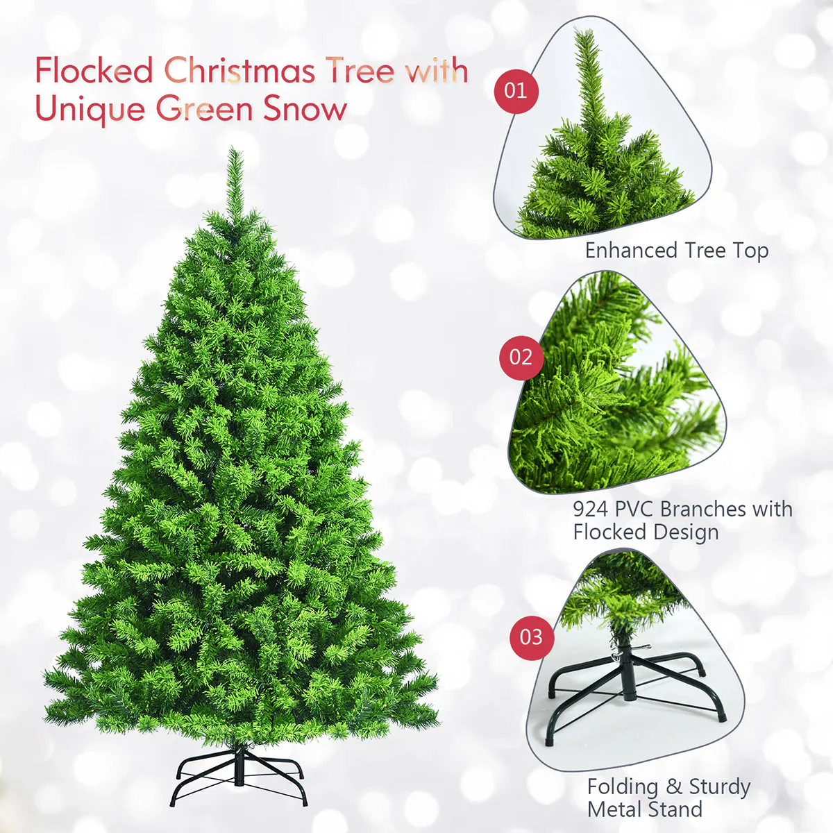 WELLFOR Christmas Tree - Thumbnail 3