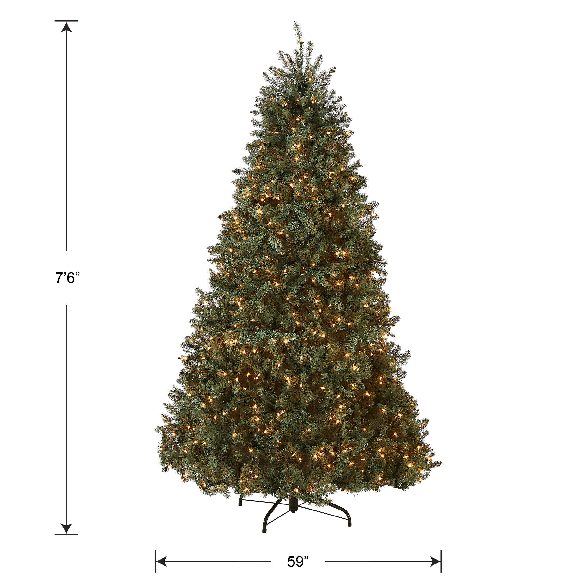 National Tree Company Douglas Fir Artificial Christmas Tree - Thumbnail 3