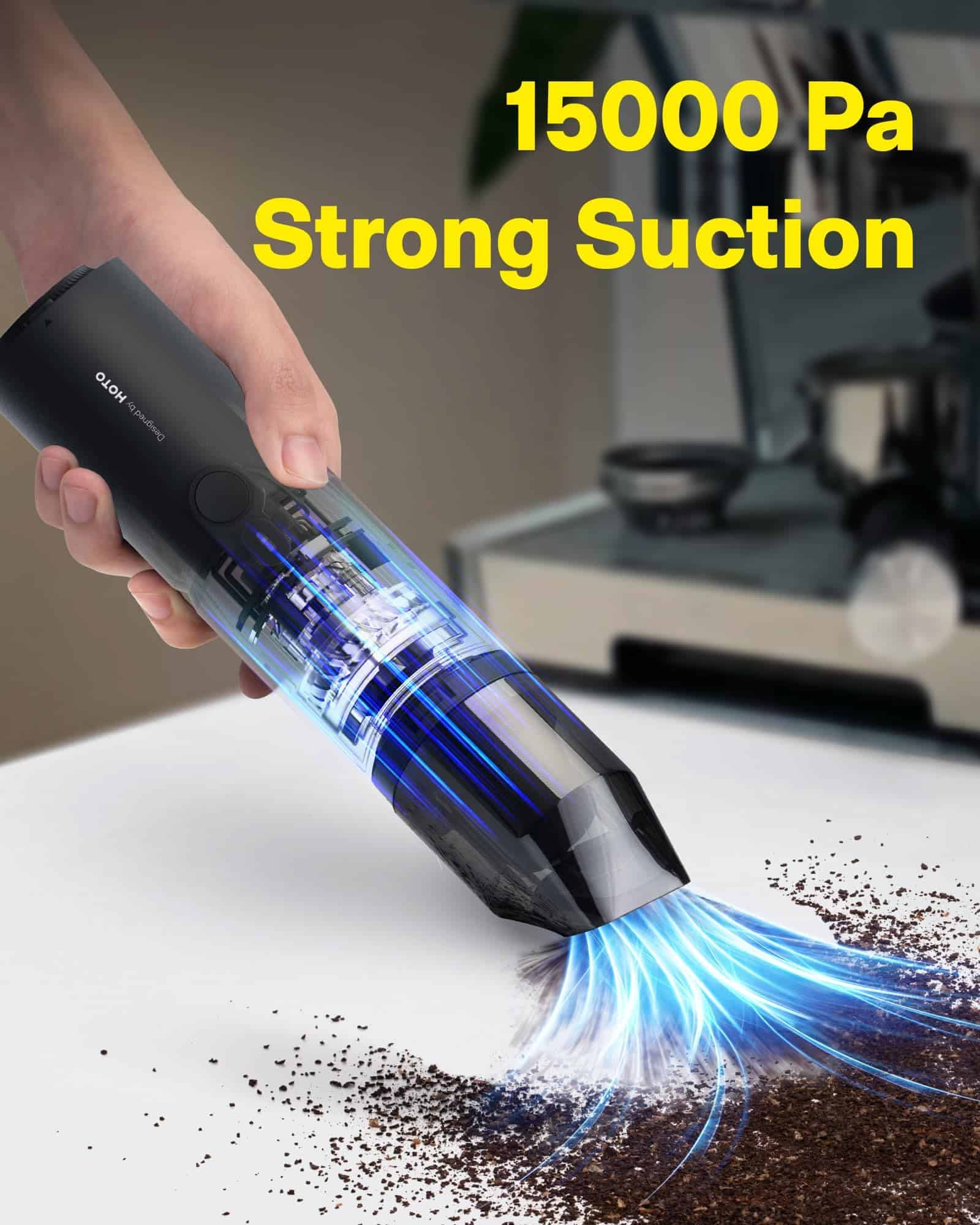 HOTO Handheld Vacuum Cleaner Cordless, Desk Vacuum Cleaner