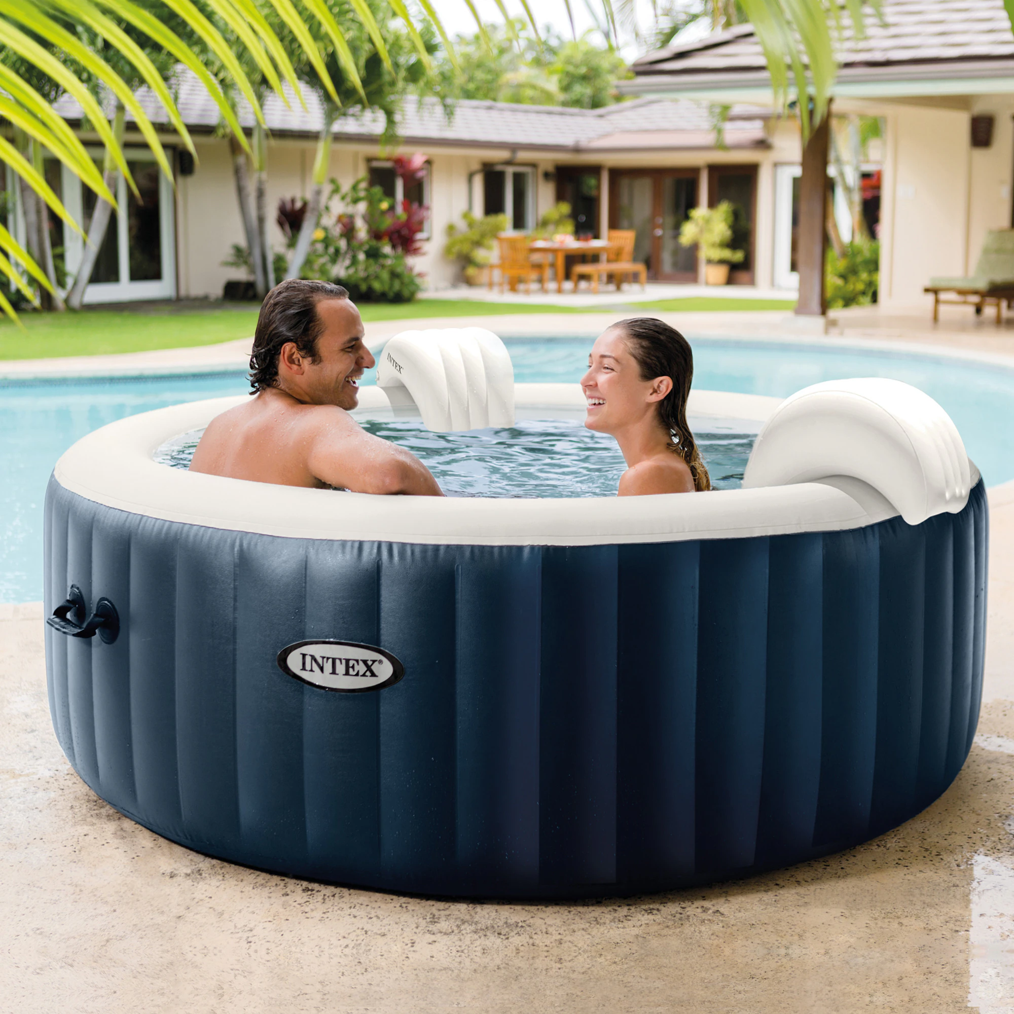 Intex 170 Jet Inflatable Hot Tub - Thumbnail 4