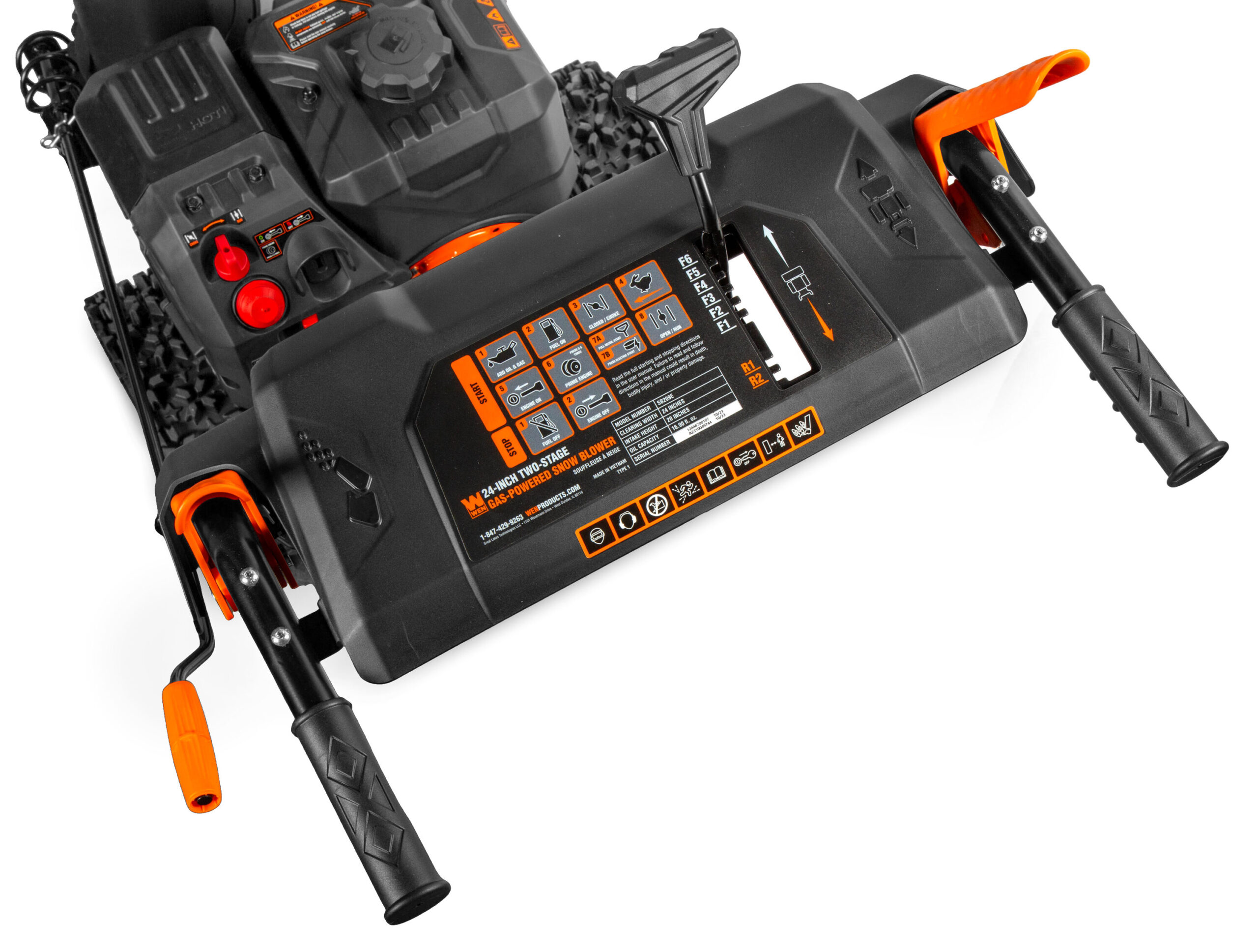 WEN SB209E Snow Blower - Thumbnail 5