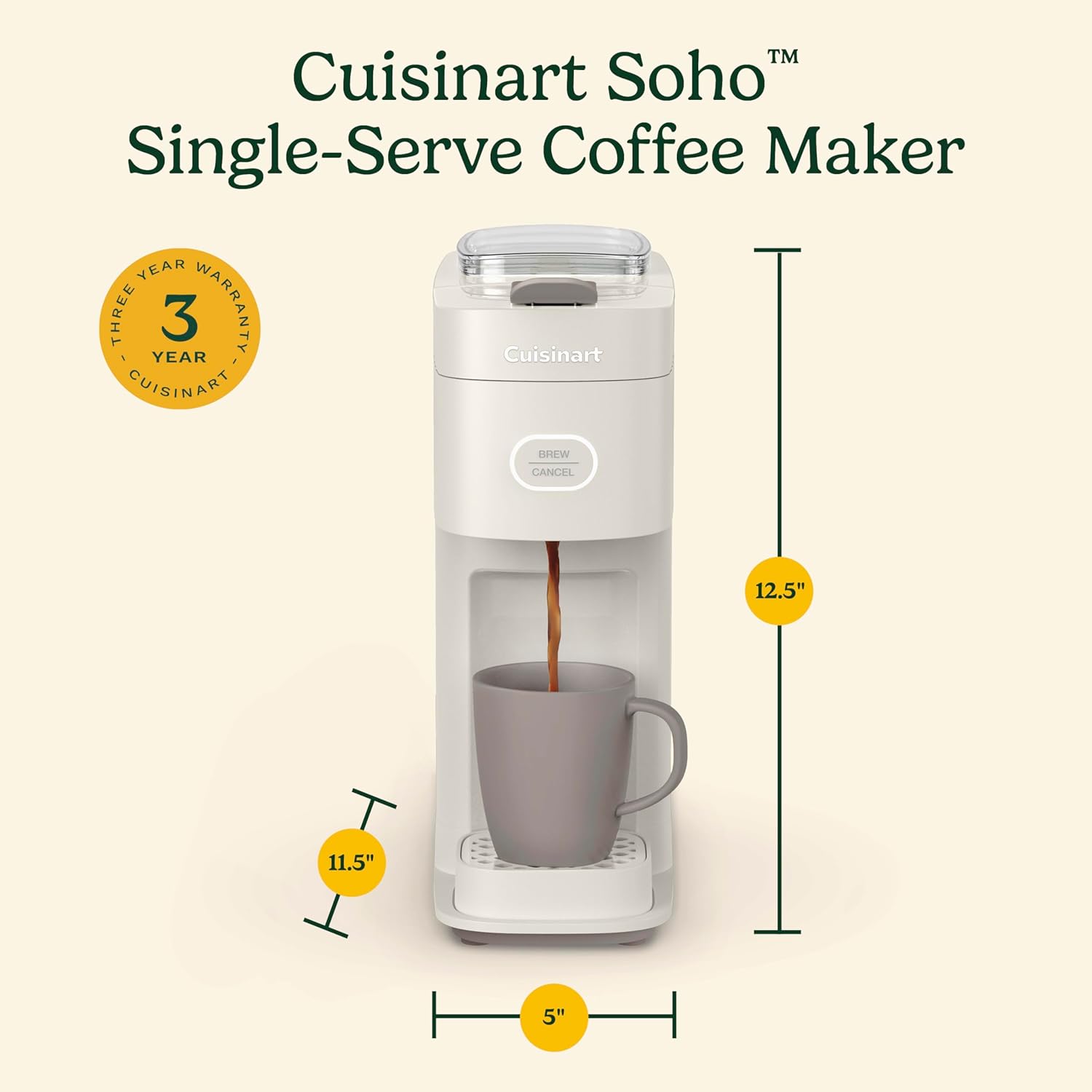 Cuisinart Soho Coffee Maker - Thumbnail 5