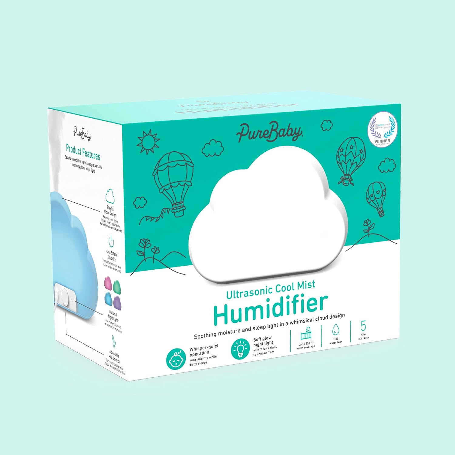PureBaby Cloud Humidifier - Thumbnail 5