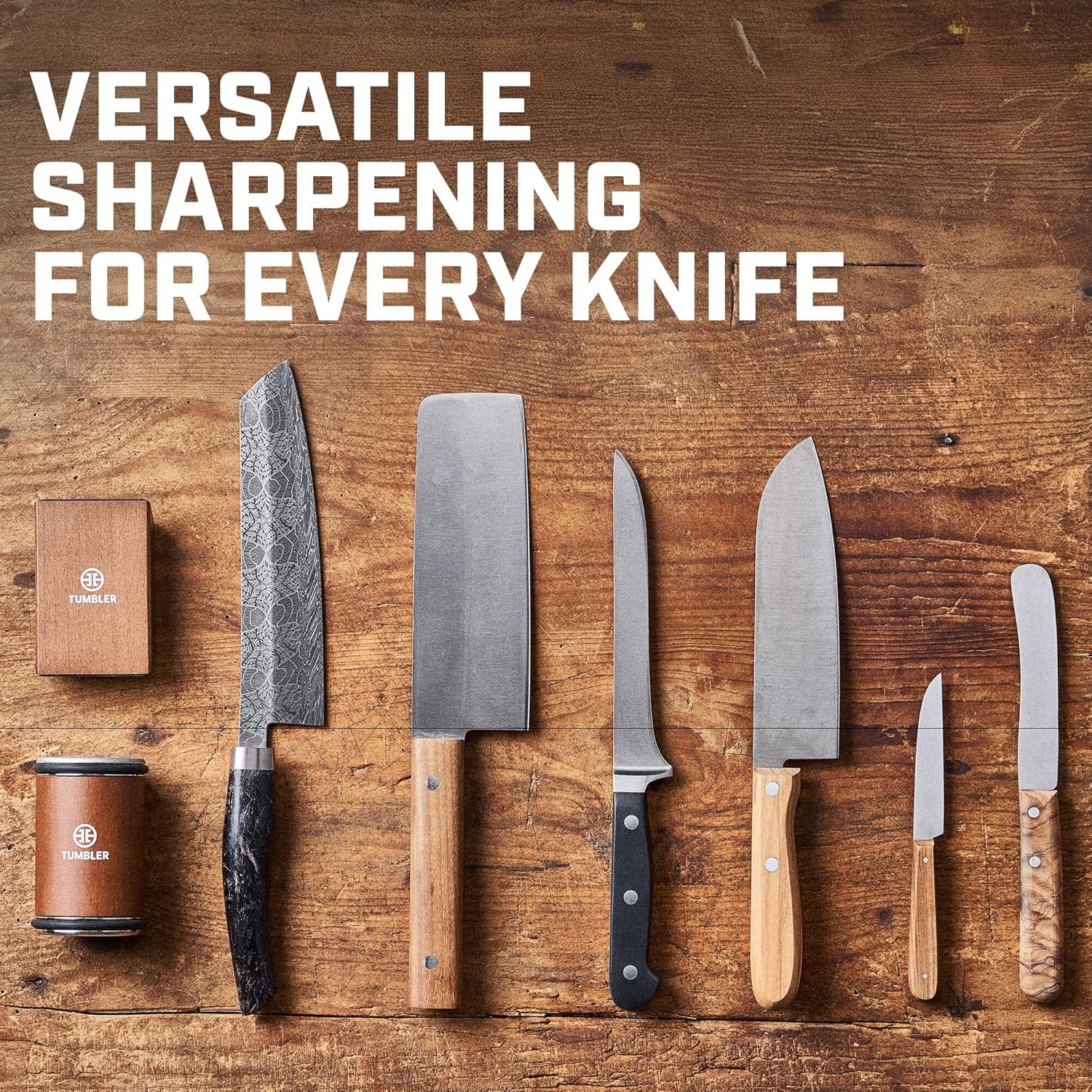 Tumbler Rolling Knife Sharpener