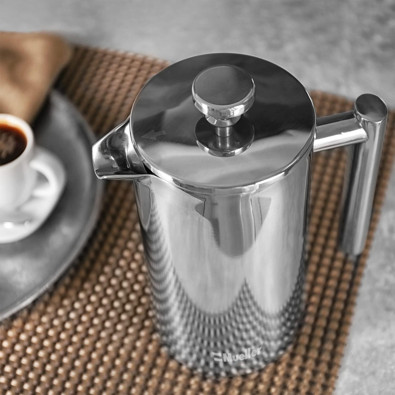 Mueller French Press Coffee Maker - Thumbnail 2