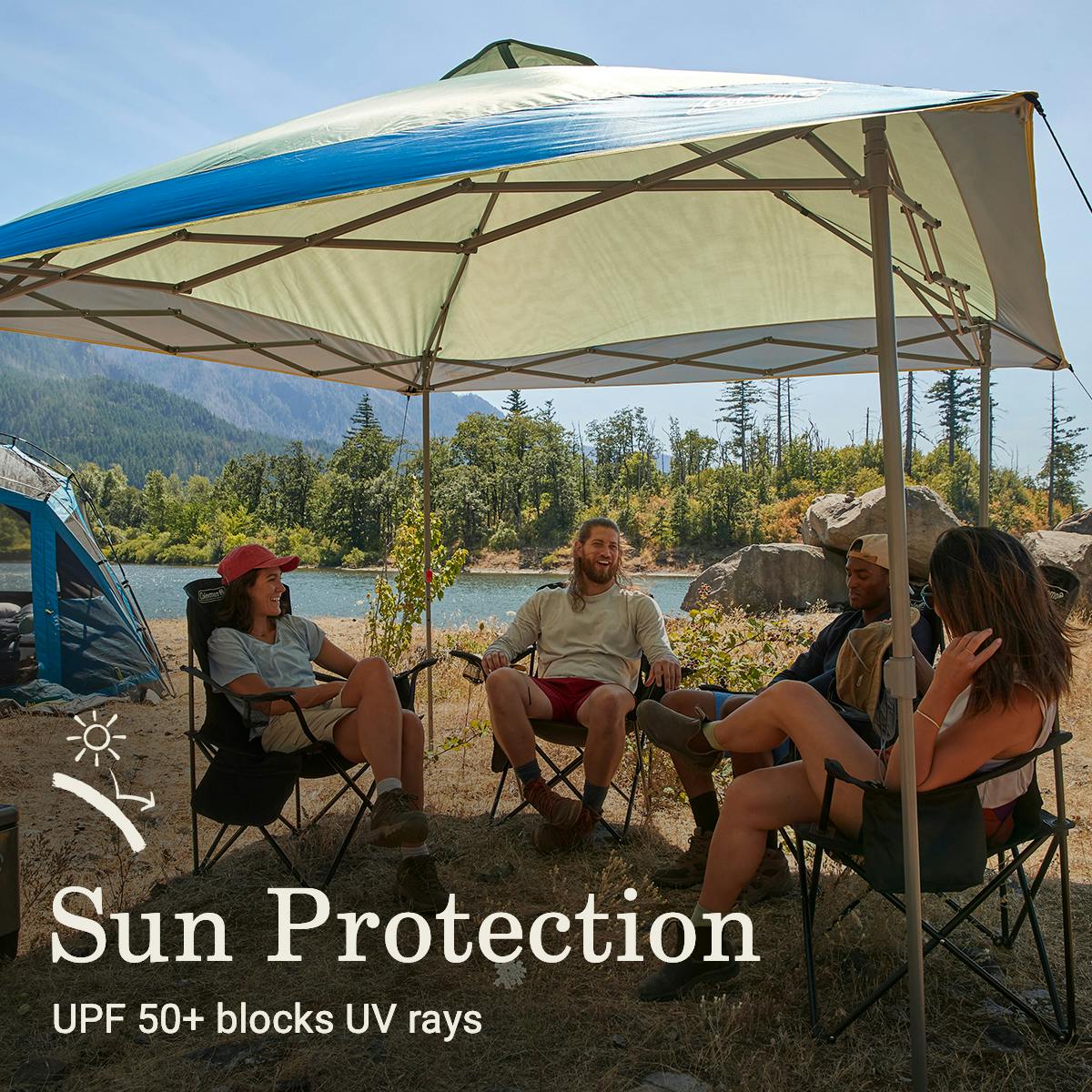 Coleman OASIS 13 x 13 Canopy - Moss - MartDiscover.com