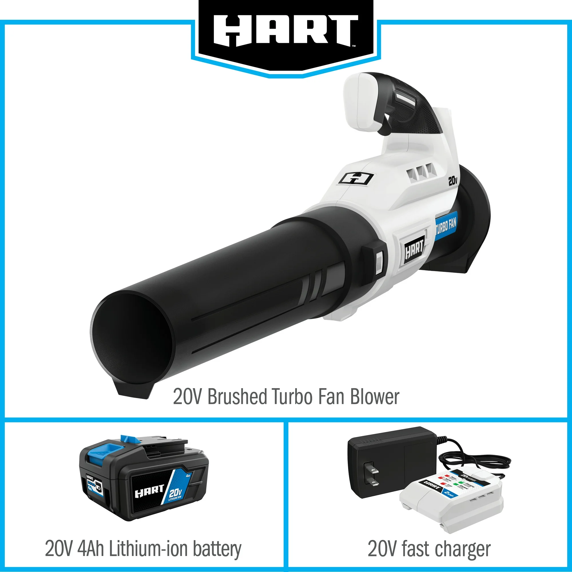 HART Cordless Leaf Blower - Thumbnail 2