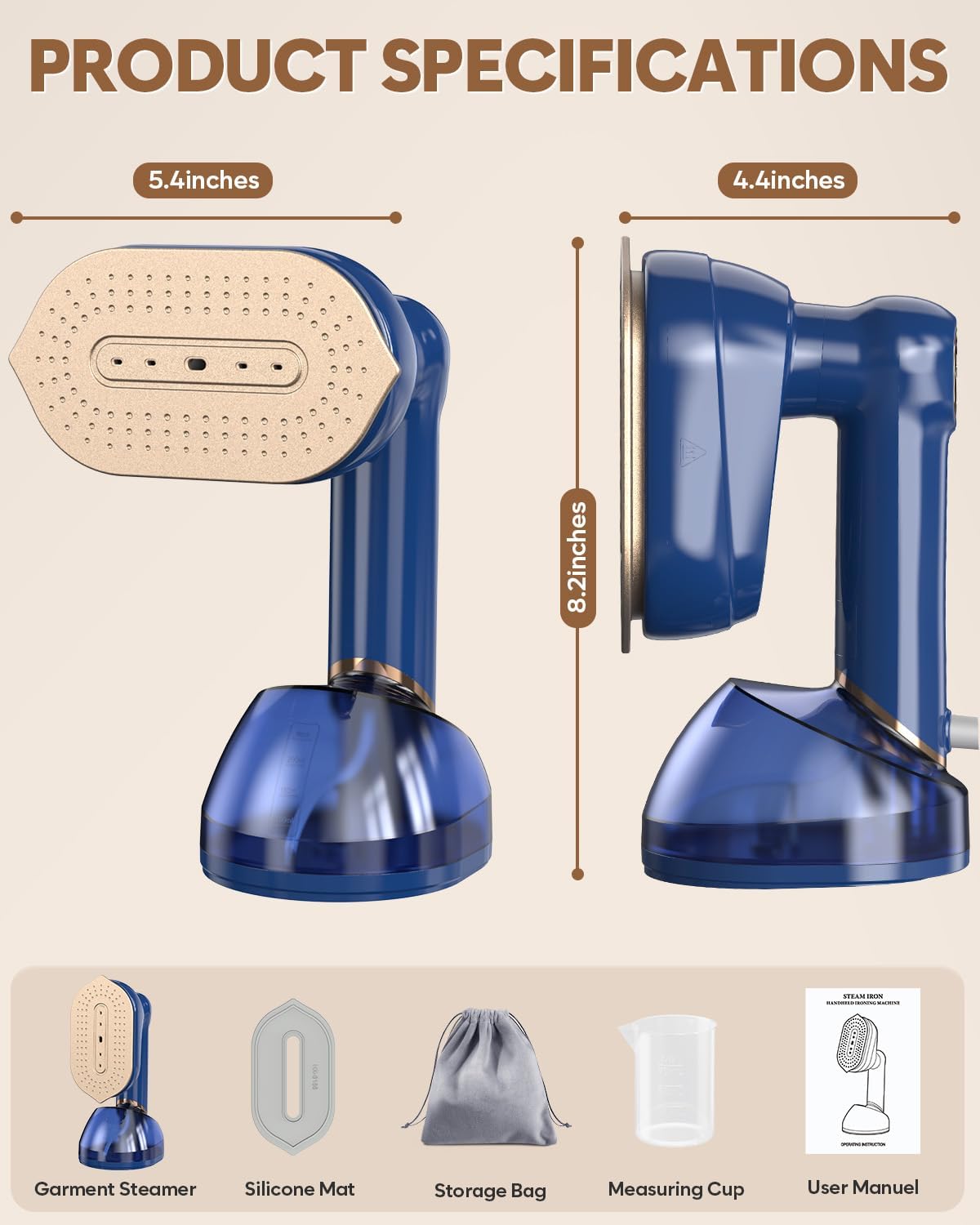 CPWORLD Clothes Steamer - Thumbnail 4