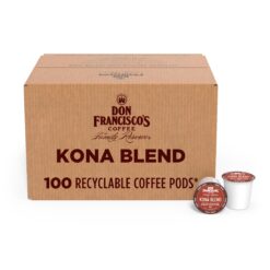 Don Francisco's Kona Blend Medium Roast Coffee Pods: 100 Count K-Cup  Compatible - MartDiscover.com