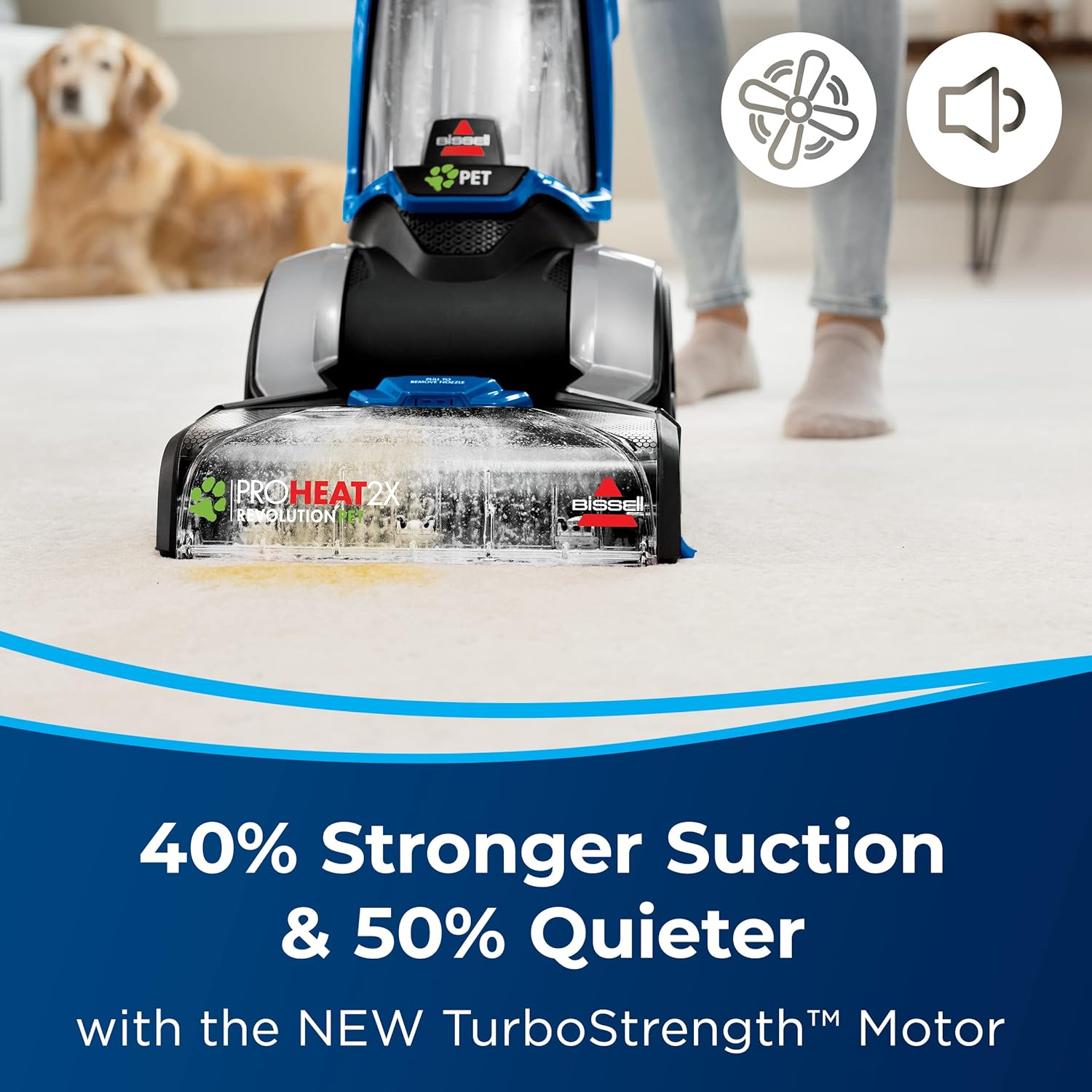 Bissell Proheat Pet Turbo Carpet Cleaner 1799vnull