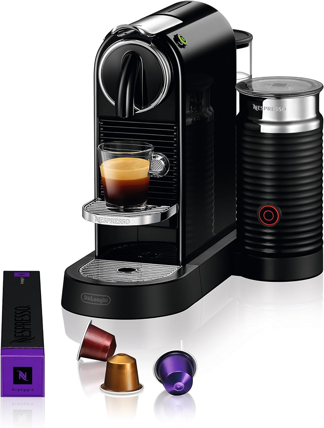 Nespresso Citiz Original Coffee and Espresso Machine with Aeroccino ...