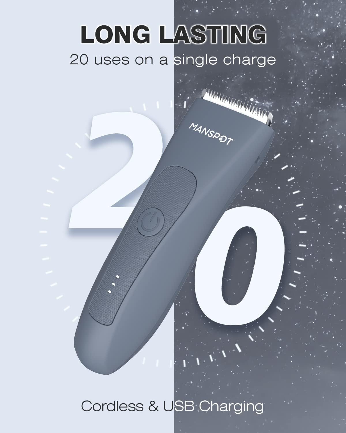 MANSPOT Hair Trimmer - Thumbnail 3