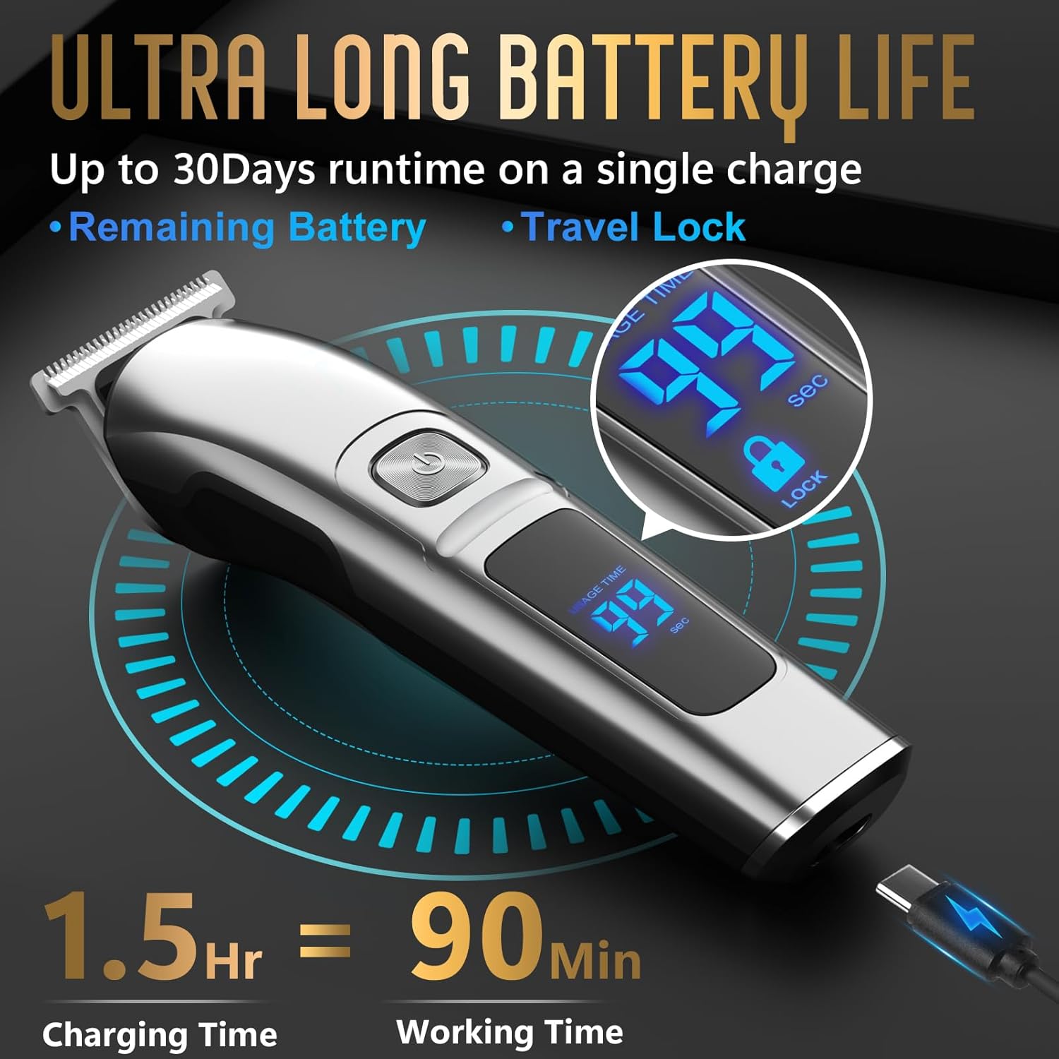 Ufree Beard Trimmer - Thumbnail 4