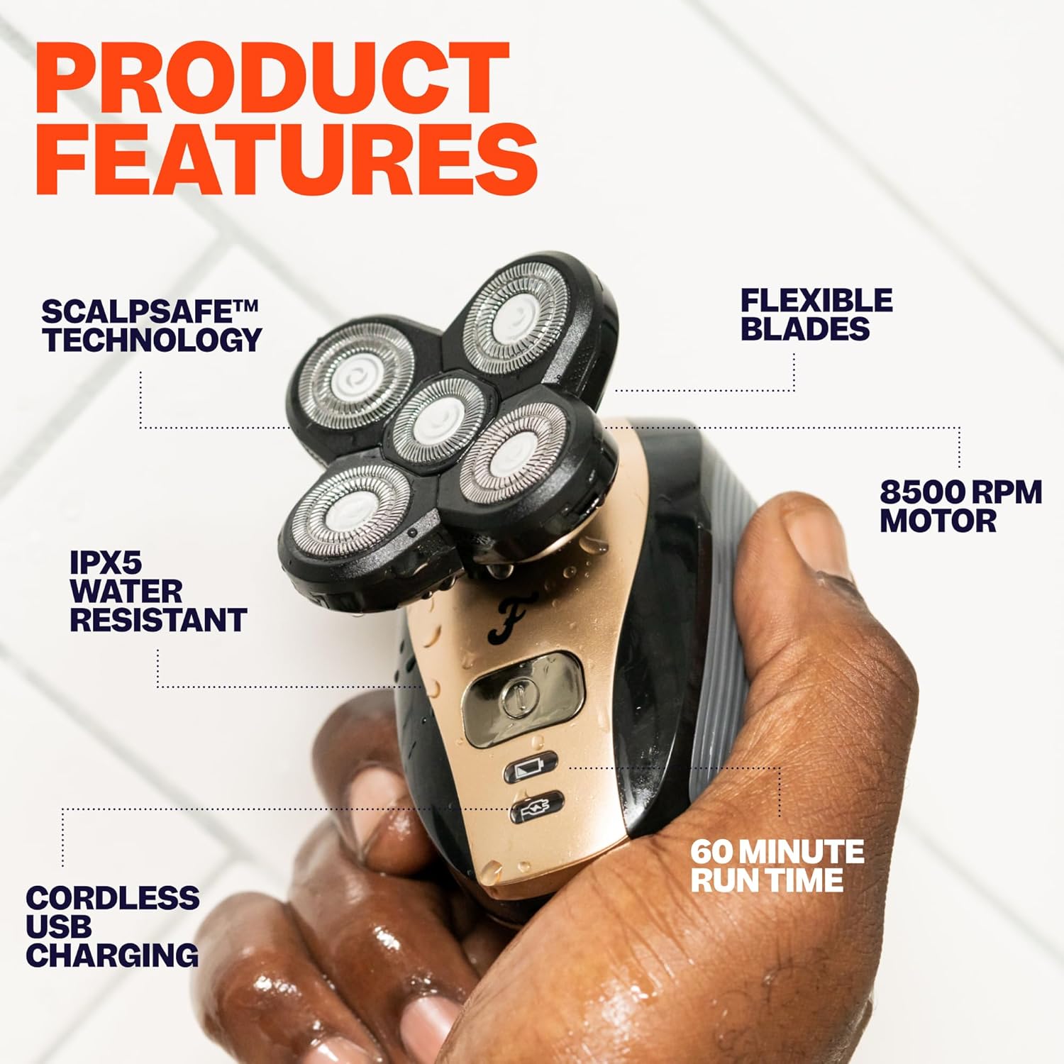 Freebird FlexSeries Head Shaver