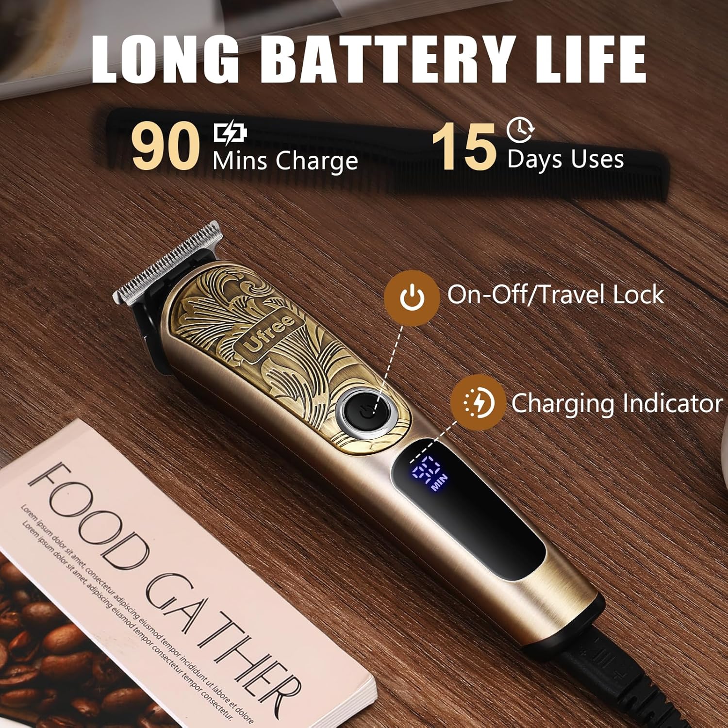 Ufree Beard Trimmer - Thumbnail 3