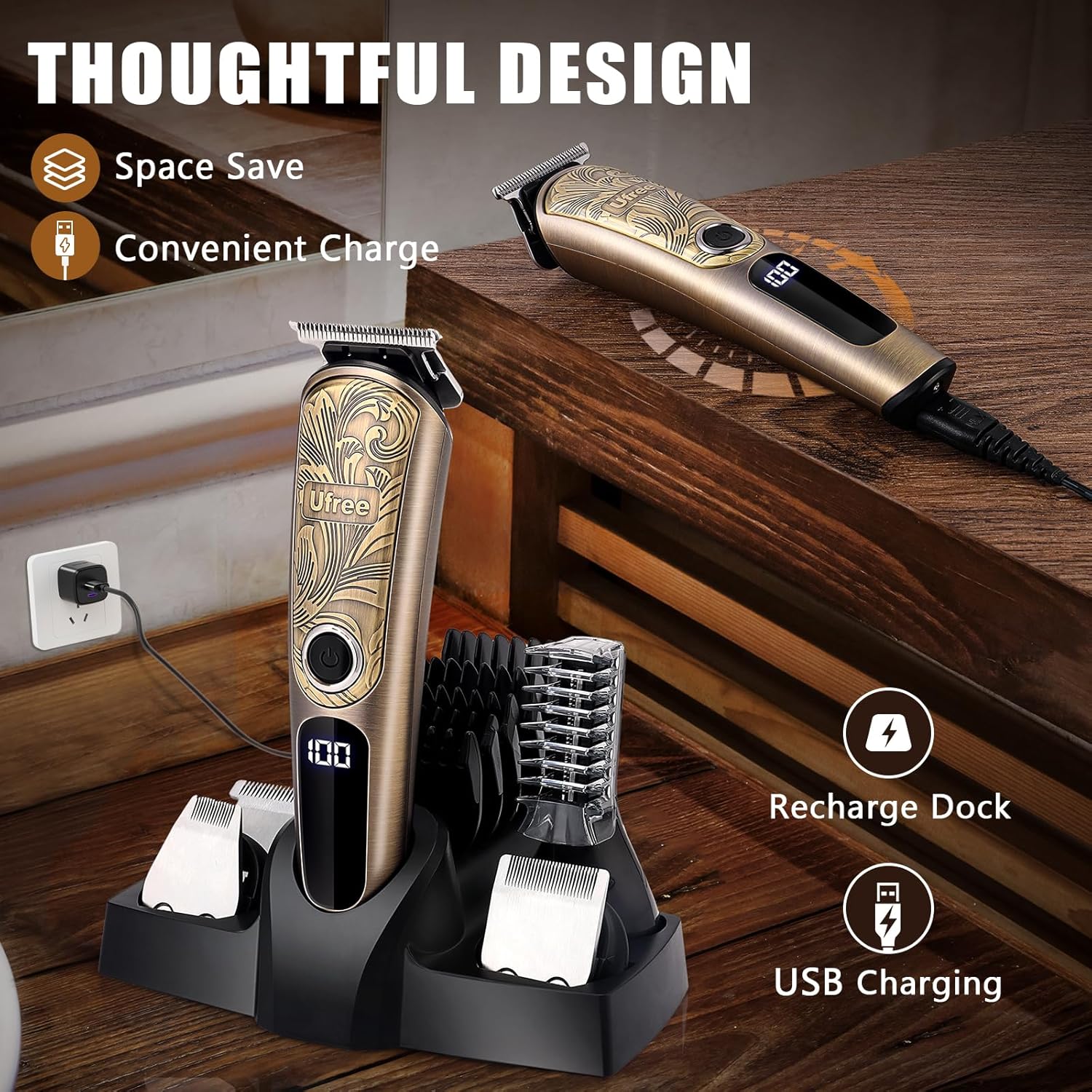Ufree Beard Trimmer - Thumbnail 4