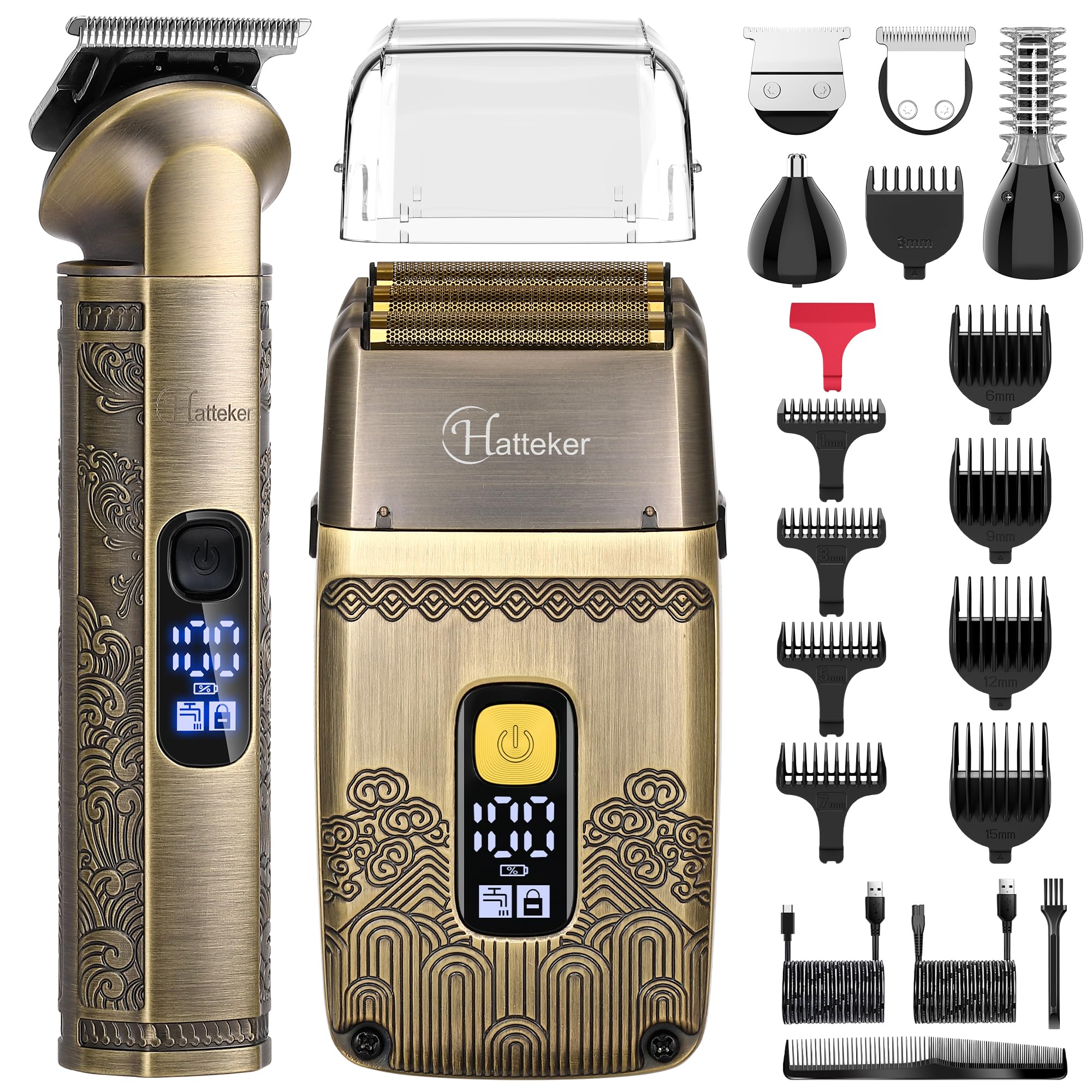 Hatteker Hair Clipper and Foil Shaver