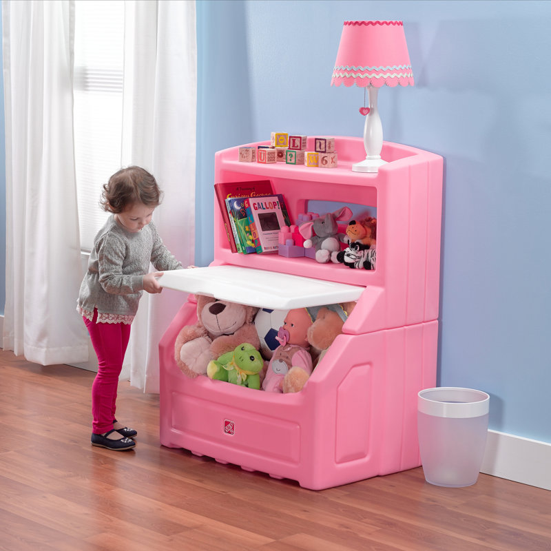 Step2 Lift and Hide Bookcase Toy Box - Thumbnail 5
