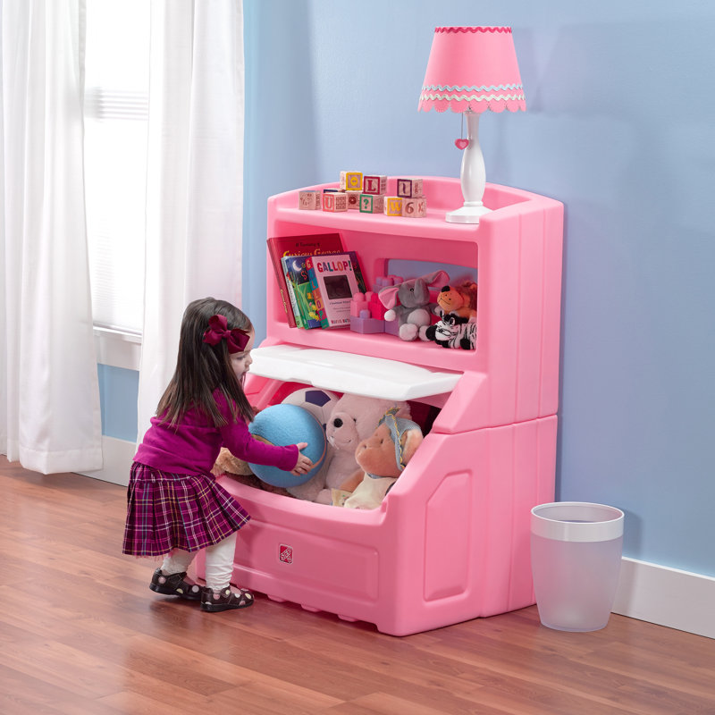 Step2 Lift and Hide Bookcase Toy Box - Thumbnail 4