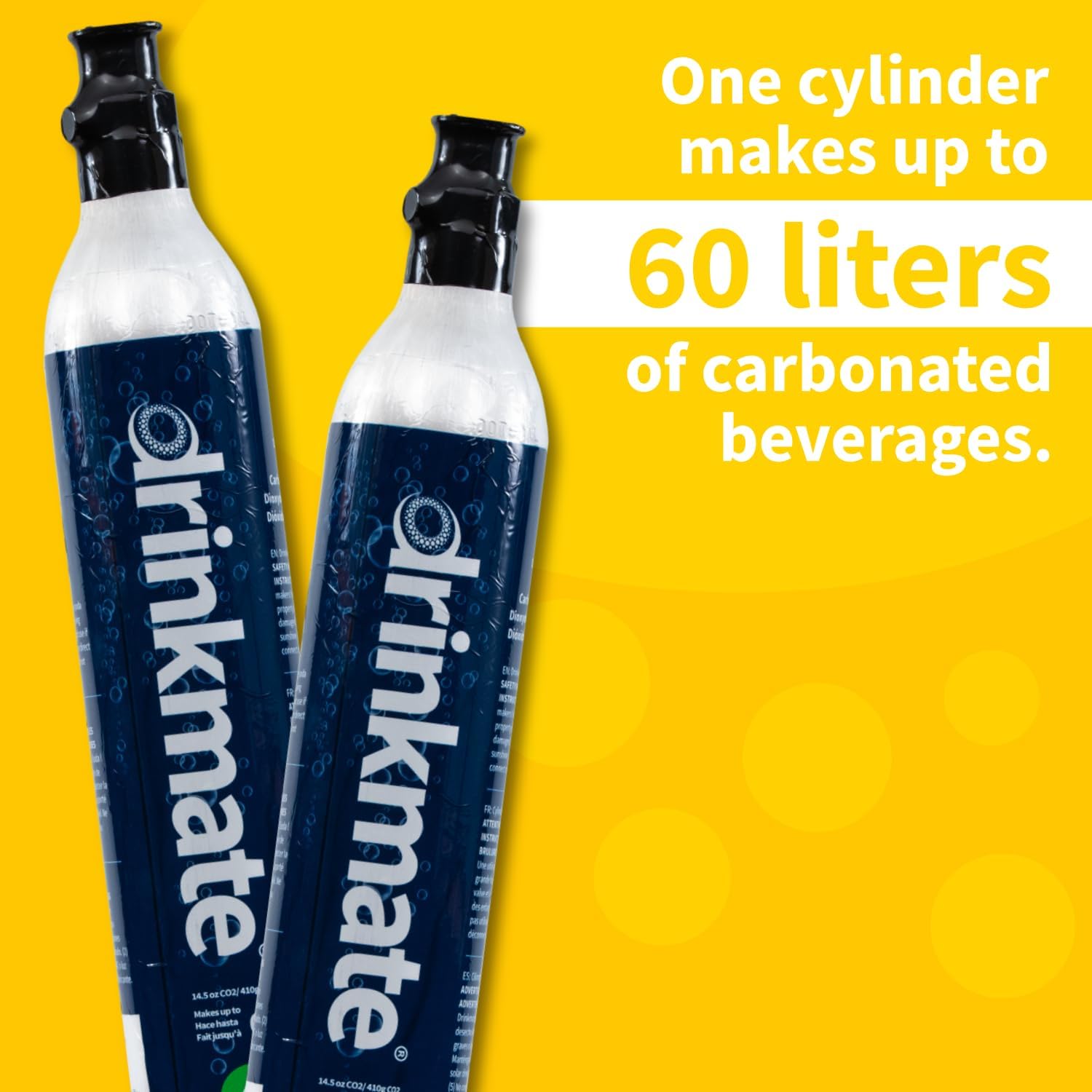 Drinkmate CO2 Carbonation Cylinders - Thumbnail 3