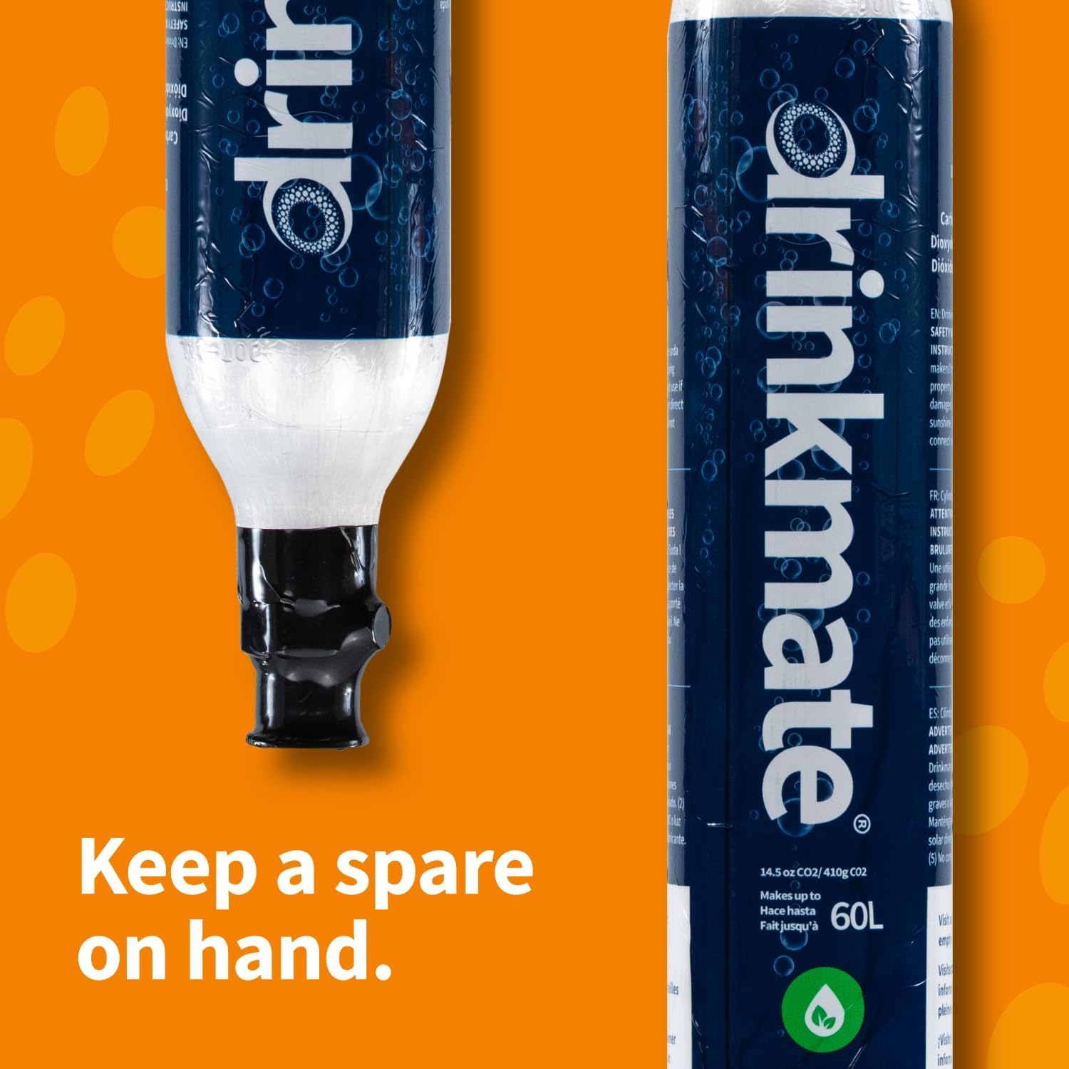 Drinkmate CO2 Carbonation Cylinders - Thumbnail 2
