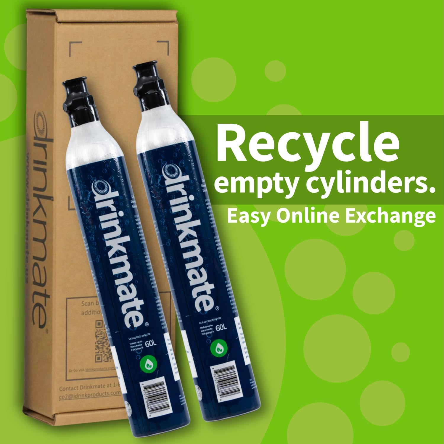 Drinkmate CO2 Carbonation Cylinders - Thumbnail 4