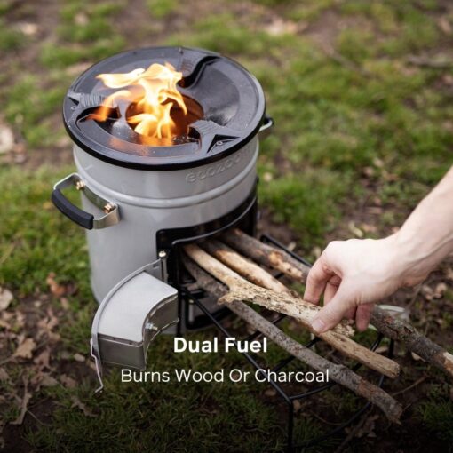 Biolite EcoZoom Versa Wood & Charcoal Rocket Stove - MartDiscover.com
