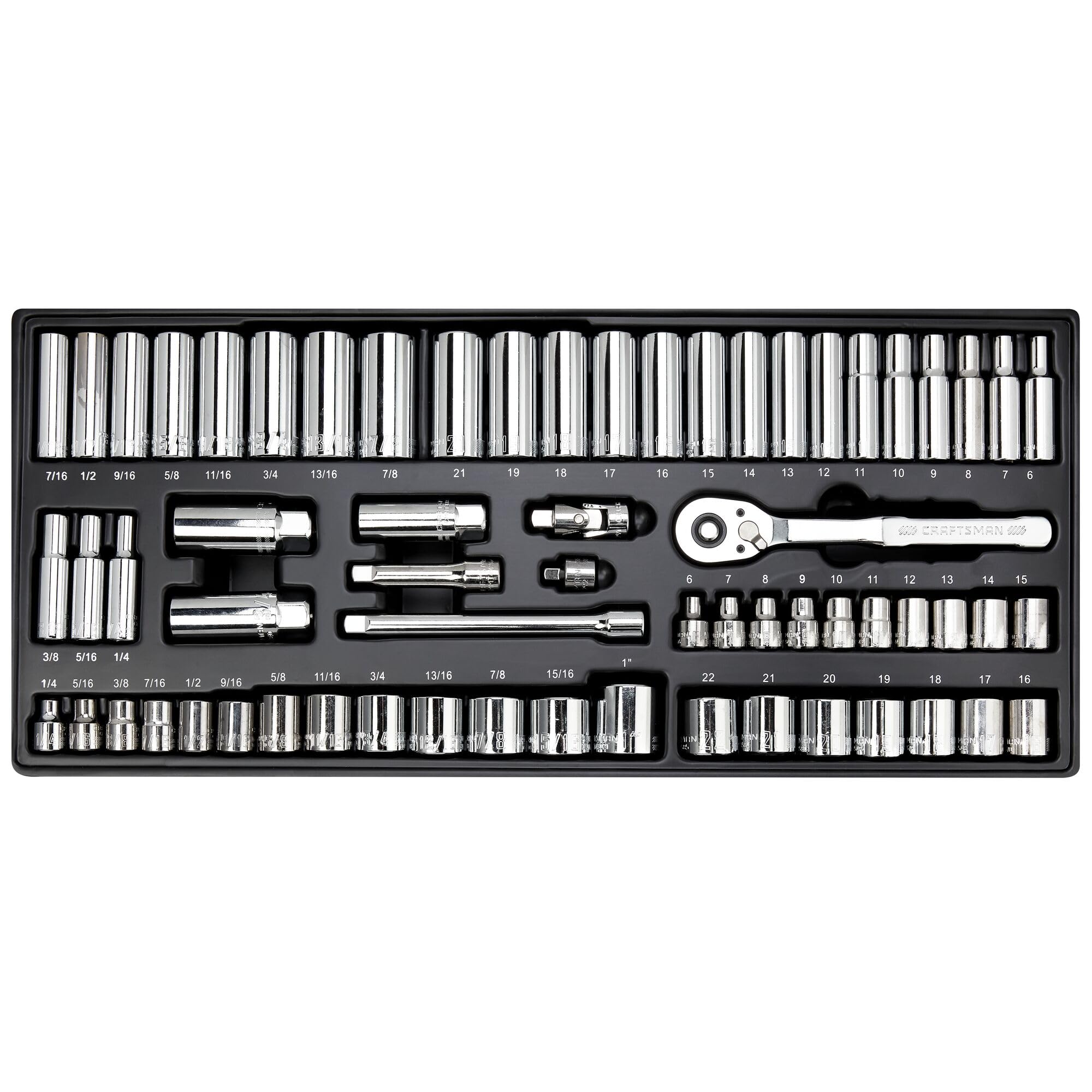 CRAFTSMAN 308 Piece Mechanics Tool Set, Socket and Wrench Set