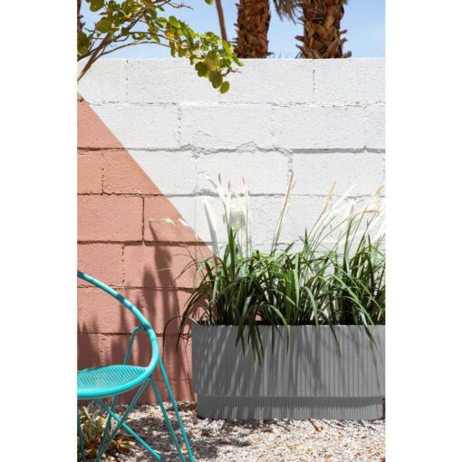 tilted pot planter Blue Welcome Vase Ceramic Planter main image 0